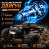 Машинка на радиоуправлении JJRC C8811 1:20 Black — монстр-трак 4WD с бесколлекторным двигателем, металлической трансмиссией, LED-фарами, до 45 км/ч, до 15 минут, до 100 м